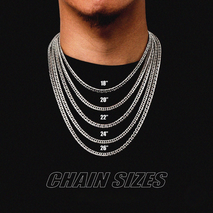 Men's Emerald Cuban Necklace
